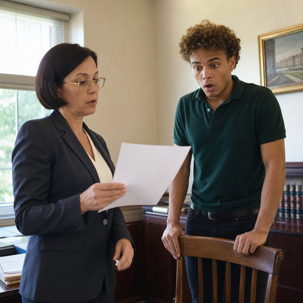 Mara reels as his lawyer reveals utilities in Evan’s name at the lake address and her phone rings with Evan’s counsel.